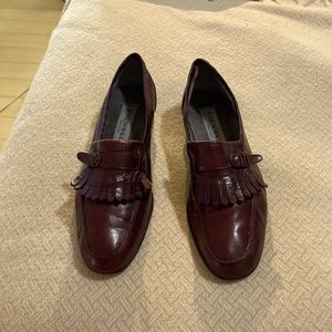 Bruno Magli loafers , maroon